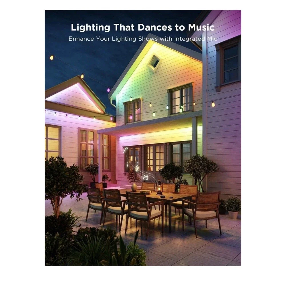 Govee Outdoor LED Smart Strip Lights 32.8ft Work w Alexa Google Home